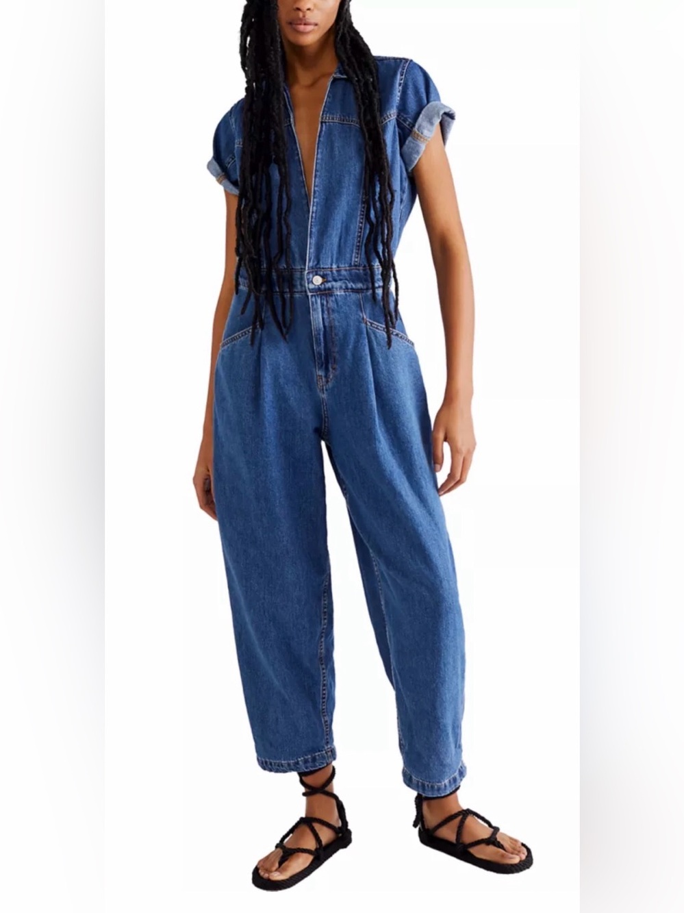 Free People we the free Marla Trouser Jumpsuit